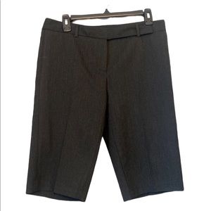 SISLEY Black Bermuda Shorts